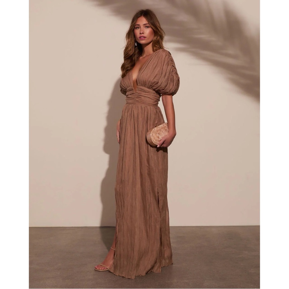 Bronze Empire Maxi Dress (S) - Picture 4 of 7